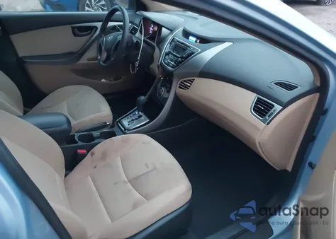 2013 Hyundai Elantra Gls из США, поврежденный, VIN KMHDH4AE2DU765815